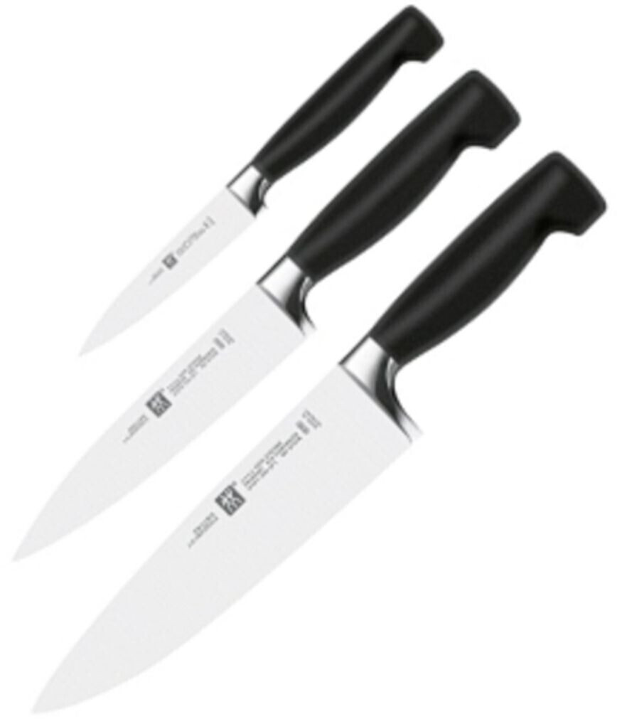 ست چاقو آشپزخانه 3 پارچه zwilling سری Vier Sterne مدل 35048-000 | طراحی ارگونومیک و تیغه‌های فولادی