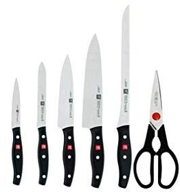 ست چاقو آشپزخانه 6 پارچه zwilling Twin Pollux | مدل 30752-006 با تیغه‌های فولادی ضد زنگ و طراحی ارگونومیک