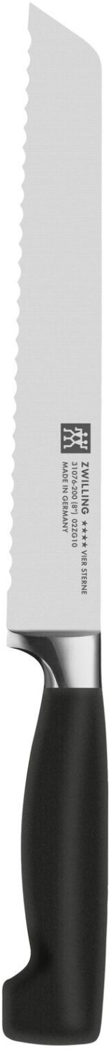 چاقو تکی نان 20 سانت زولینگ آلمان zwilling vier sterne | تیغه فولادی ضد زنگ با لبه دندانه‌دار