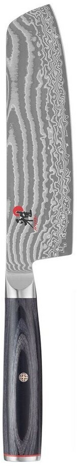 چاقو تکی ناکیری 17 سانت زولینگ آلمان zwilling nakiri 5000FCD | تیغه فولادی Damascus و دسته چوبی ارگونومیک