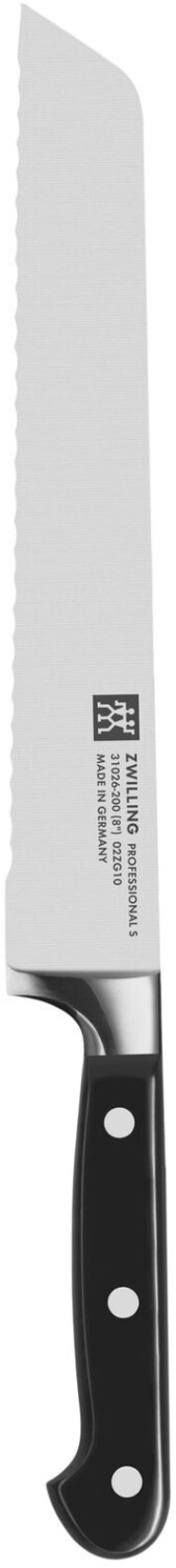 چاقو تکی نان 20 سانت زولینگ آلمان zwilling professional s | تیغه فولادی ضد زنگ و لبه دندانه‌دار
