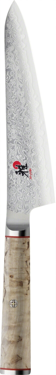 چاقو تکی شوتوه 14 سانت زولینگ آلمان zwilling miyabi shotoh | تیغه فولادی Damascus و دسته چوبی ارگونومیک