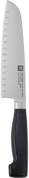 چاقو تکی سانتوکو 18 سانت زولینگ آلمان zwilling vier sterne | تیغه فولادی ضد زنگ و طراحی ارگونومیک