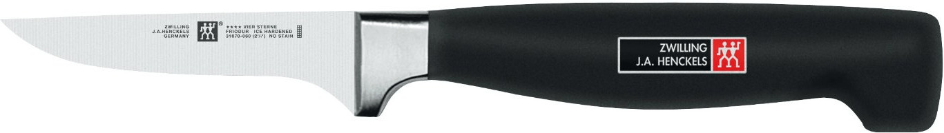 چاقو تکی سبزیجات 7 سانت زولینگ آلمان zwilling vier sterne | تیغه فولادی مقاوم | مناسب برای برش دقیق سبزیجات و میوه‌ها