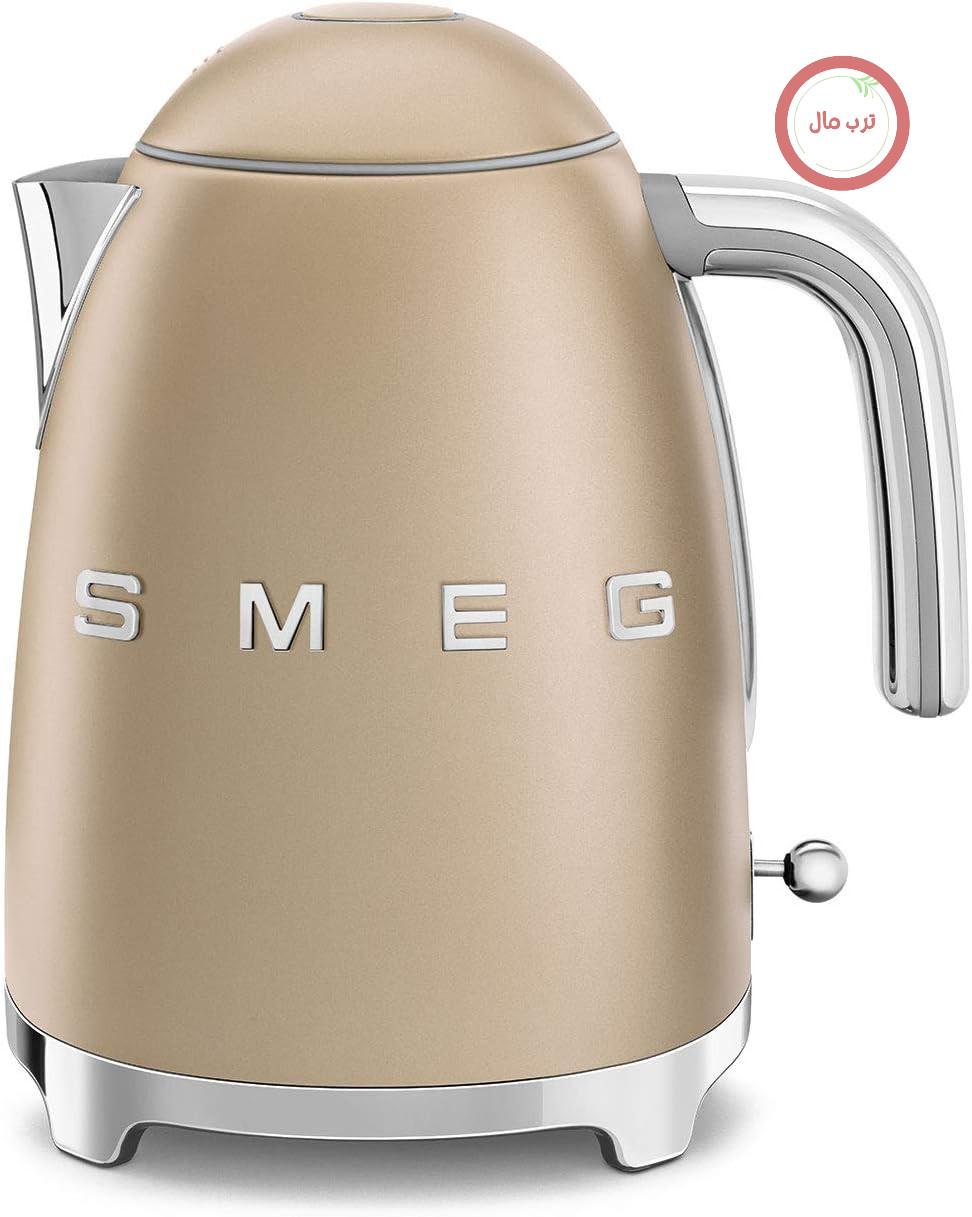 کتری برقی اسمگ ایتالیا Smeg مدل KLF03CHMEU شامپاینی، ۱.۷ لیتر