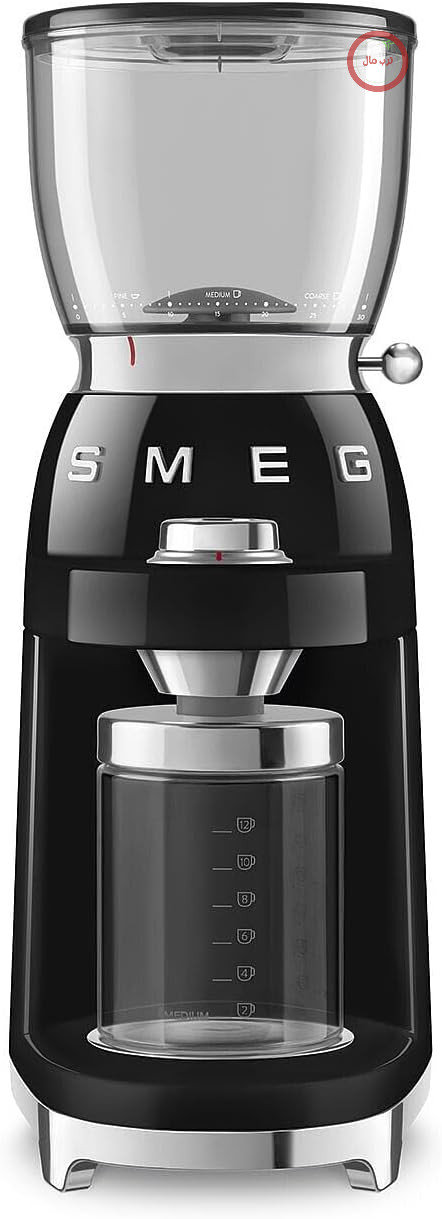 آسیاب قهوه اسمگ ایتالیا Smeg CGF01RDEU قرمز ۳۰ درجه