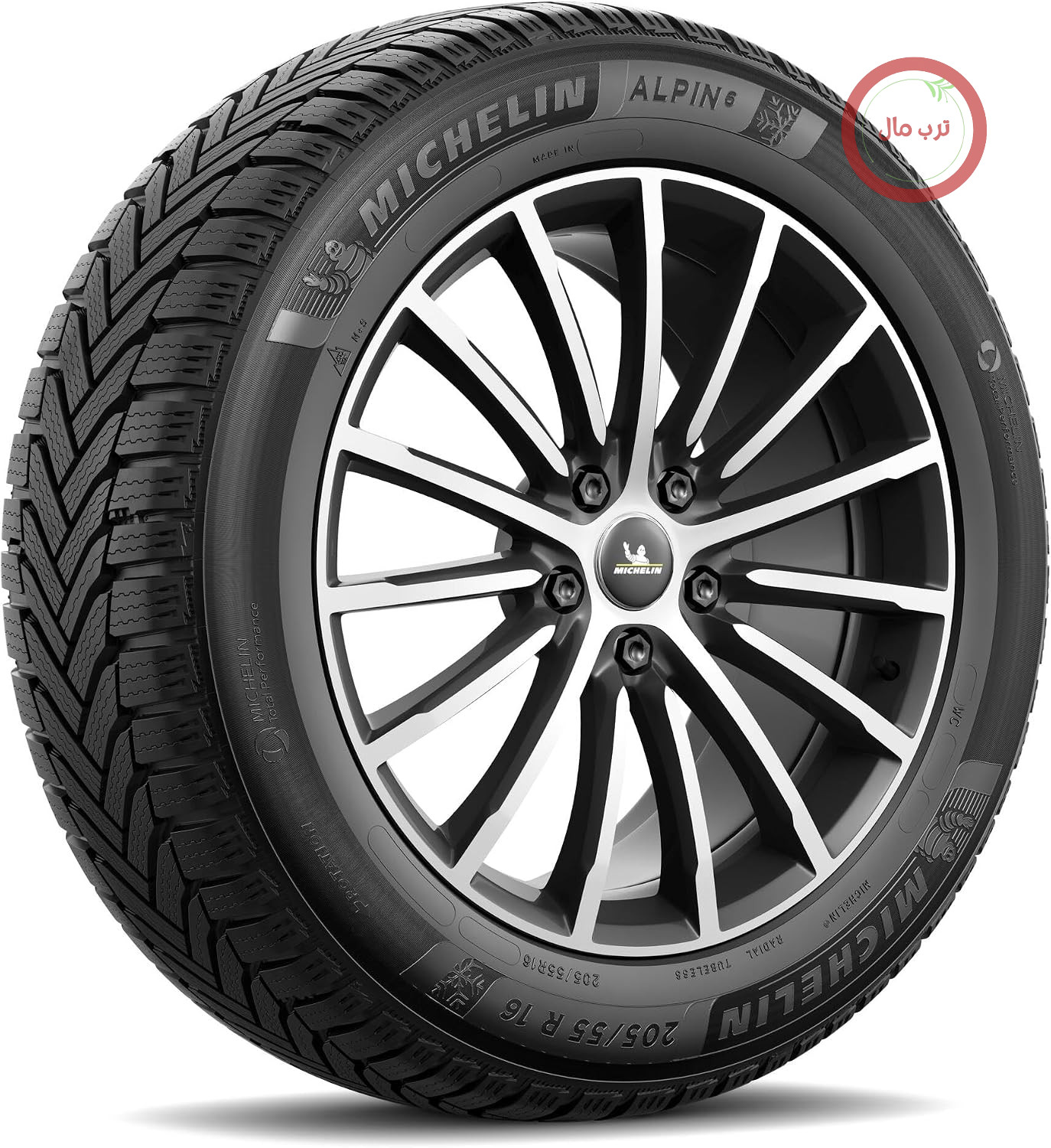 لاستیک‌ خودرو میشلن فرانسه زمستانی 195/60HR18 MICHELIN TL ALPIN 6 XL (EU) 96HE
