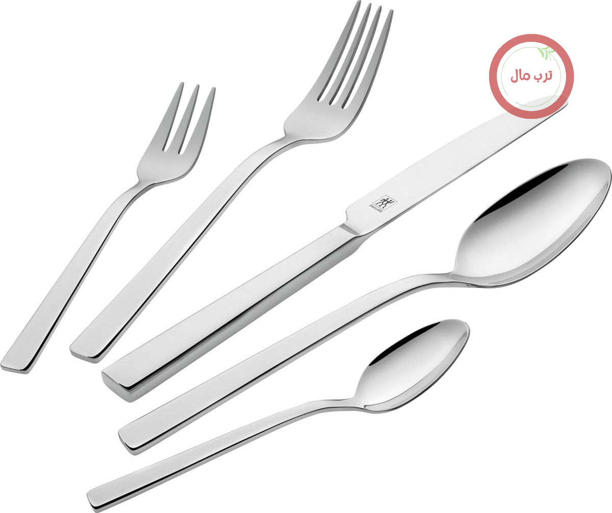 سرویس قاشق و چنگال زولینگ ZWILLING مدل King (براق)، 30 پارچه