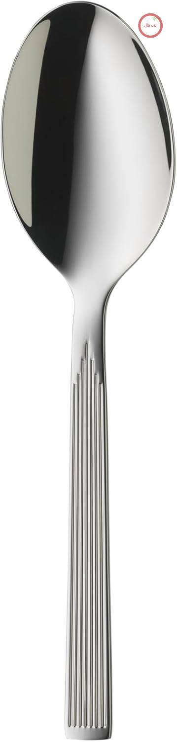 قاشق سرو WMF Art Deco XX سانتی‌متر، ظروف سرو، Cromargan Protect، استیل ضد زنگ براق، مقاوم در برابر خراش، قابل شستشو در ماشین ظرفشویی