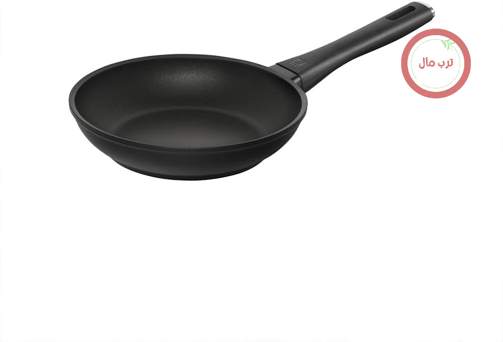 ماهیتابه ZWILLING Madura Plus، 20 سانتی‌متر، روکش نچسب گرانیتی Duraslide، مناسب برای انواع اجاق گاز از جمله القایی، آلومینیومی