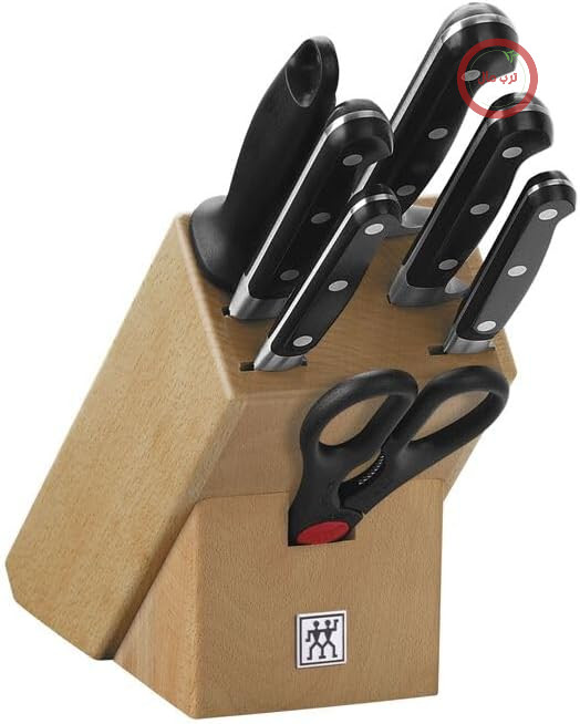ست بلوک چاقو زولینگ ZWILLING مدل PROFESSIONAL S، طبیعی، 8 تکه (شماره کالا: 35662-000)