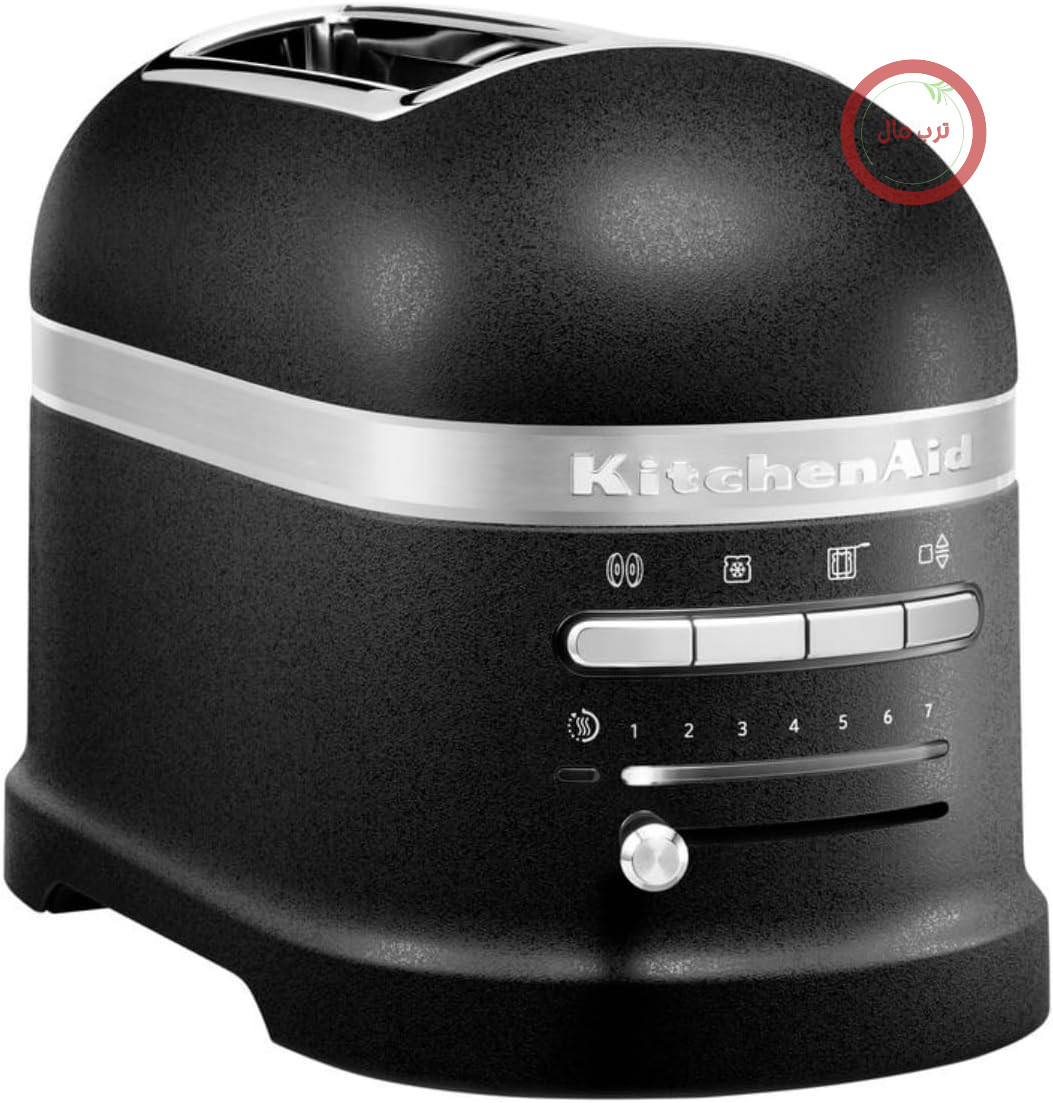 توستر دو تکه KitchenAid مدل ARTISAN 5KMT2204 (چدنی مشکی)