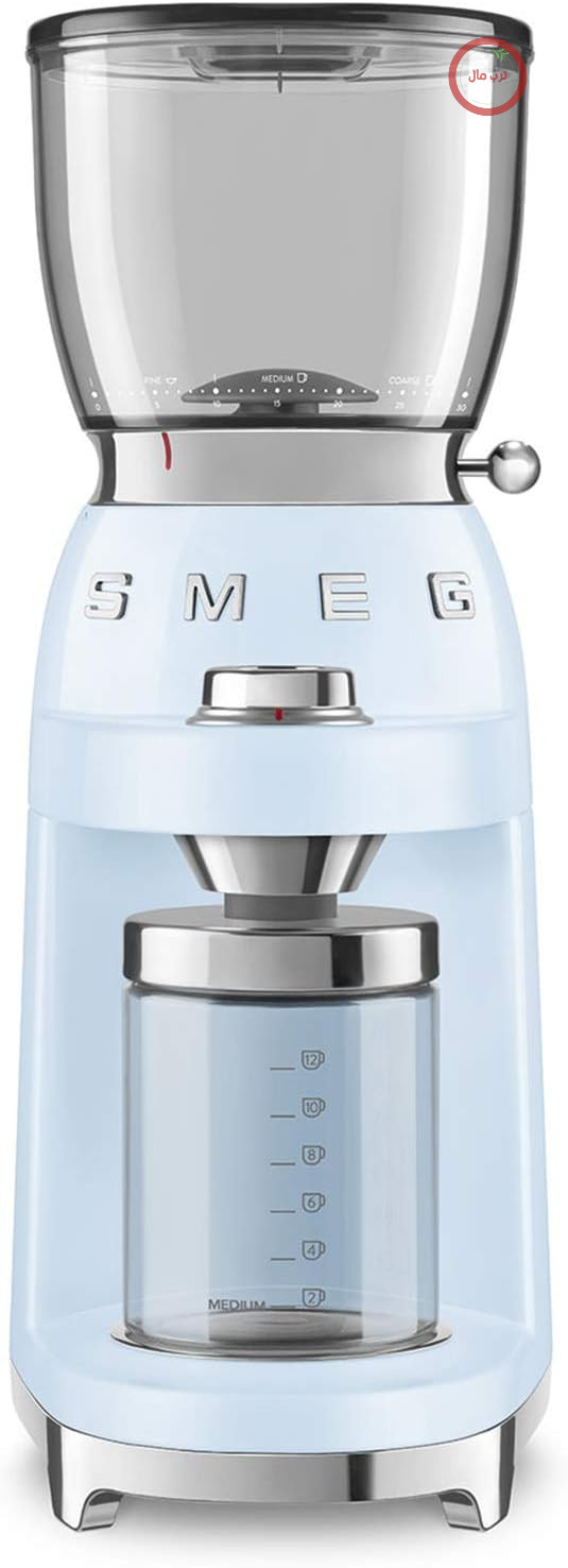 آسیاب قهوه اسمگ ایتالیا Smeg CGF01PBEU آبی پاستلی