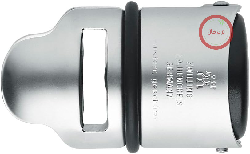درپوش بطری گازدار ZWILLING Sommelier، استیل ضد زنگ، گرد، 4 سانتی متر، نقره ای