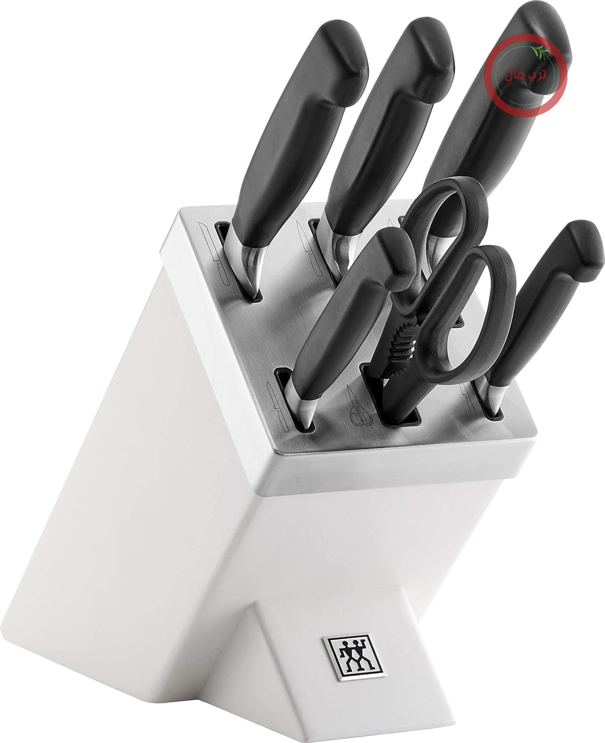 ست بلوک چاقو خود تیز شونده زولینگ چهار ستاره ZWILLING، ساخت آلمان