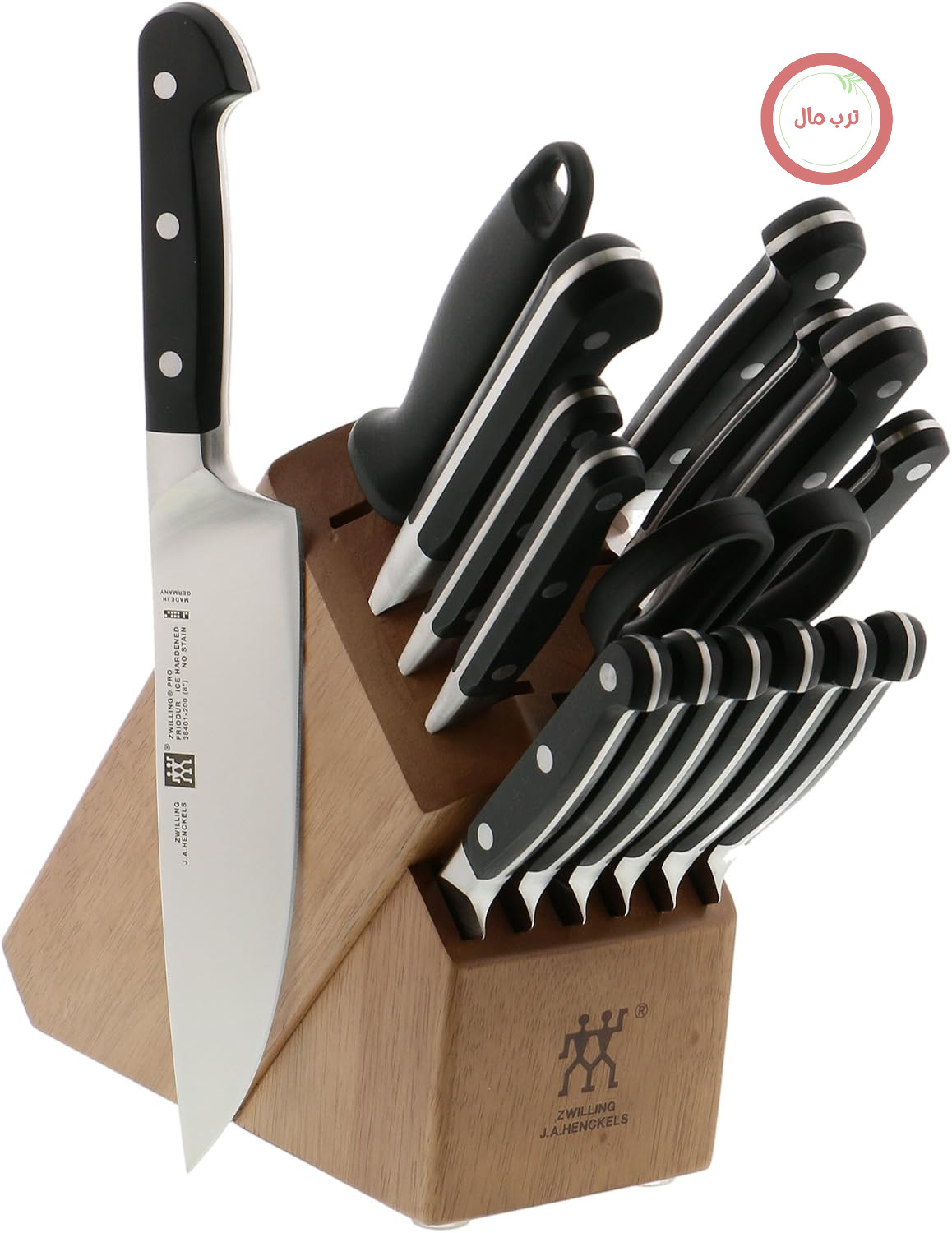 ست بلوک چاقو زولینگ ZWILLING J.A. بلوک چاقو هنکلس 38442-017