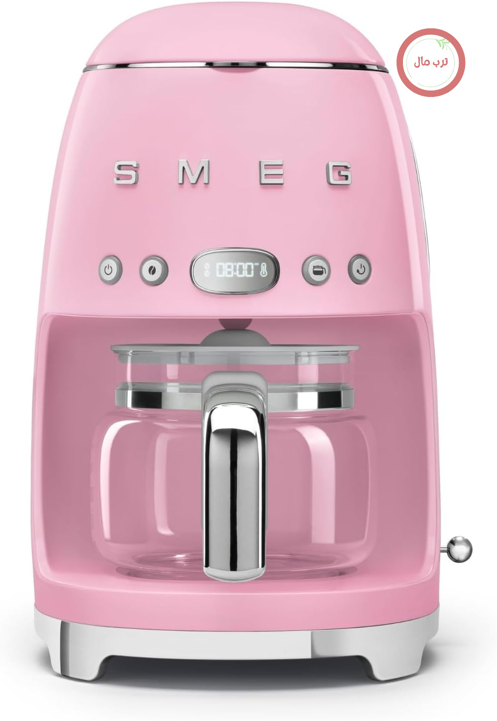قهوه‌ساز فیلتری اسمگ ایتالیا Smeg DCF02PKEU صورتی