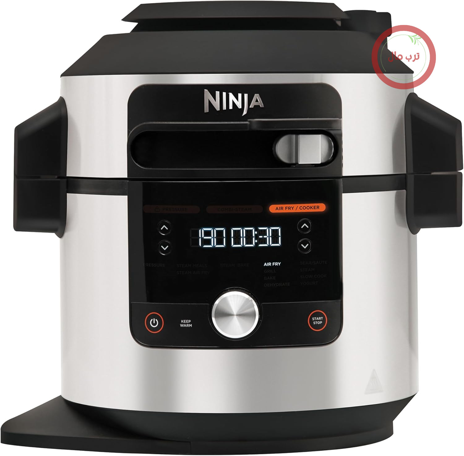 مولتی‌کوکر و زودپز و سرخ‌کن بدون روغن نینجا آمریکا Ninja Foodi MAX مدل OL650EU، ظرفیت ۷.۵ لیتر، استیل