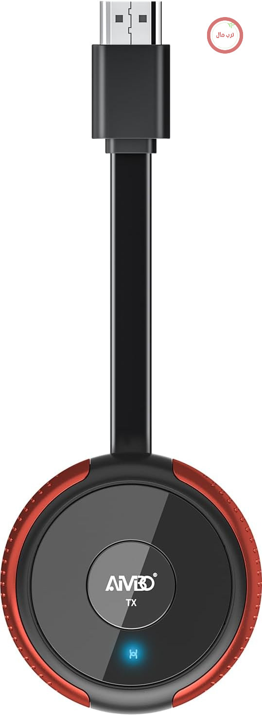 انتقال بی‌سیم HDMI 4K/5.8G، VGA و HDMI برای دو صفحه نمایش، فرستنده و گیرنده بی‌سیم HDMI، گیرنده فرستنده و گیرنده بی‌سیم 165 فوتی برای لپ‌تاپ، تلویزیون، USB-C، دوربین به تلویزیون/پروژکتور/مانیتور