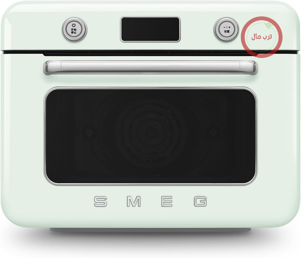 توستر رومیزی اسمگ ایتالیا Smeg COF01PGEU سبز پاستلی بخارپز