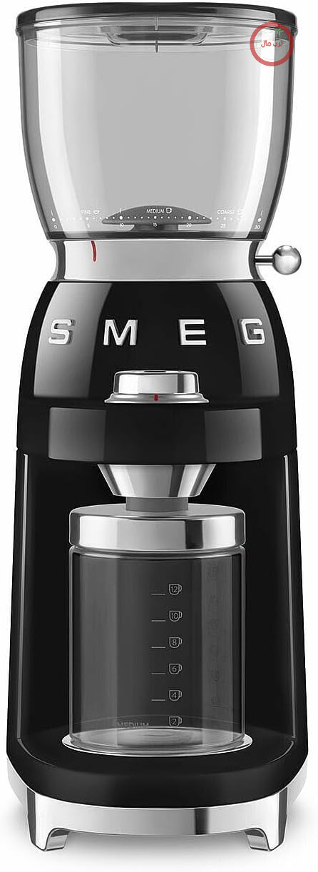 آسیاب قهوه اسمگ ایتالیا Smeg CGF11BLEU مشکی ۳۰ درجه