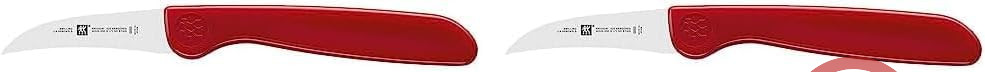 چاقوی پوست‌کنی Zwilling Twin 38040-050، قرمز، ۱ عدد (بسته ۲ عددی)