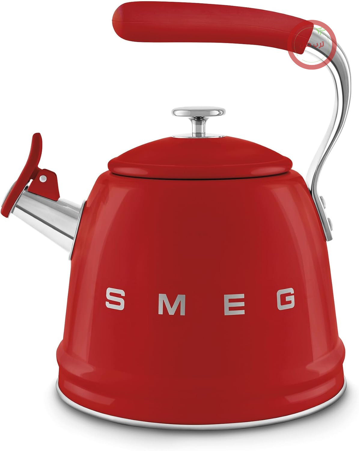 کتری استیل اسمگ ایتالیا Smeg مدل WKF01RD، ظرفیت ۲.۳ لیتر