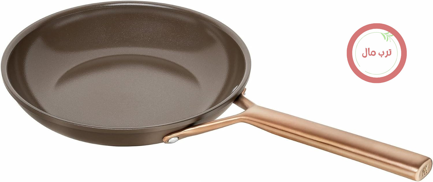 ماهیتابه ZWILLING Milano، 24 سانتی‌متر، روکش سرامیکی، القایی، قهوه‌ای