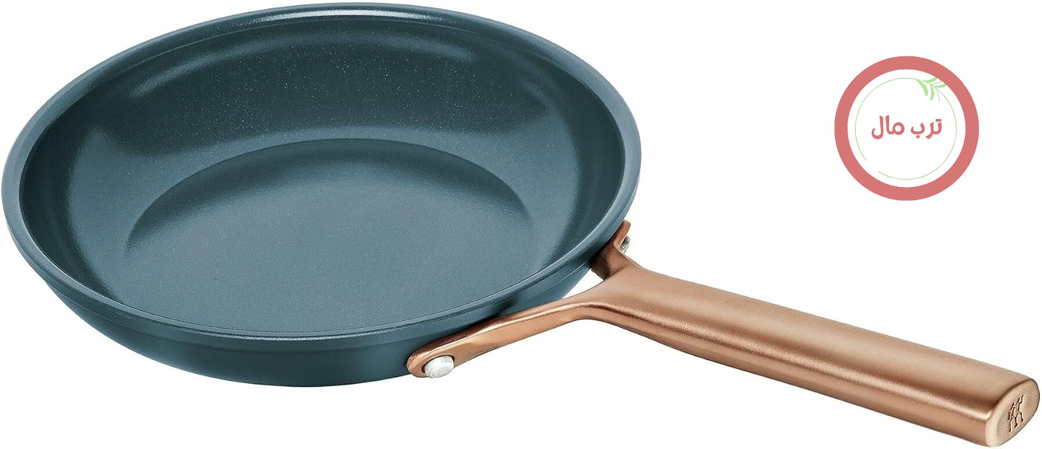 ماهیتابه ZWILLING Milano 20 سانتی‌متر، روکش سرامیکی، سازگار با القا، آبی