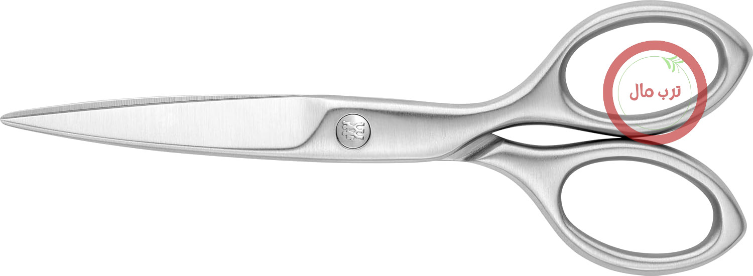 قیچی خانگی ZWILLING Twin Select - قیچی، قیچی آشپزخانه ساخته شده از استیل ضد زنگ در طراحی مینیمالیستی و جاودانه، 16 سانتی متر، نقره ای مات