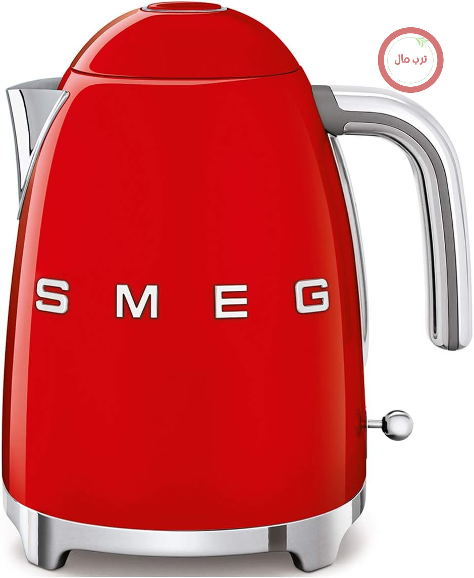 کتری برقی اسمگ ایتالیا Smeg مدل KLF03RDEU قرمز، ۱.۷ لیتر