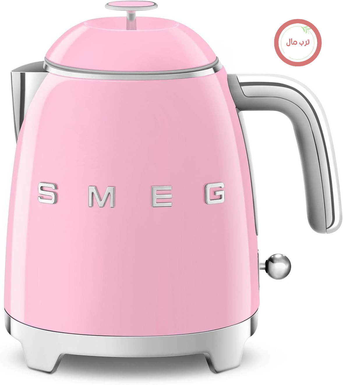 کتری برقی اسمگ ایتالیا Smeg مدل KLF05PKEU صورتی، ۰.۸ لیتر