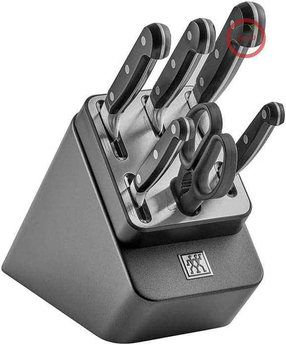 ست چاقو زولینگ 5 تکه Zwilling در یک بلوک، خود تیز شونده، Zwilling Professional S