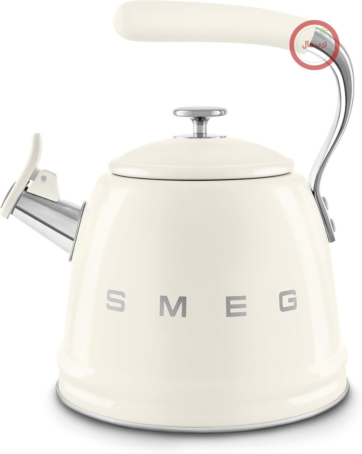 کتری استیل اسمگ ایتالیا Smeg مدل WKF01CR، ظرفیت ۲.۳ لیتر