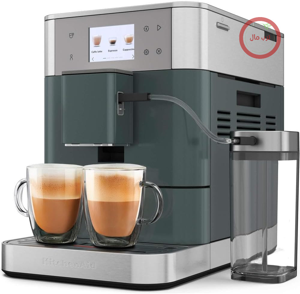 اسپرسوساز تمام‌اتوماتیک کیچن اید آمریکا KitchenAid KF7-20، سبز جونیپر