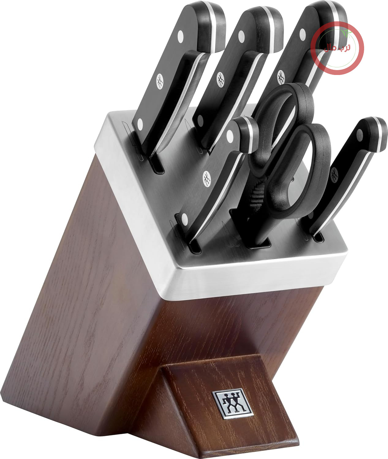 ست بلوک چاقو خود تیز شونده زولینگ ZWILLING Gourmet، 7 تکه، ساخت آلمان
