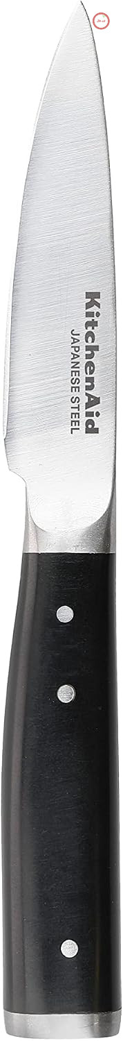 چاقوی میوه‌خوری KitchenAid Gourmet، فولاد تیز ژاپنی 420J2، 9 سانتی‌متر / 3½ اینچ