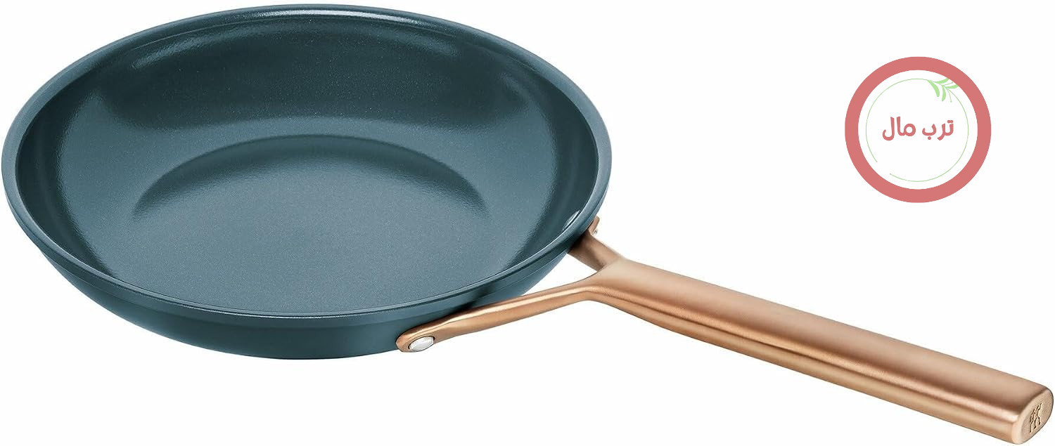 ماهیتابه القایی ZWILLING Milano، 24 سانتی‌متر، روکش سرامیکی، آبی