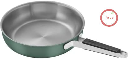 ماهیتابه ZWILLING Pure | گرد | استیل ضد زنگ 18/10 | سبز (28 سانتی متر)