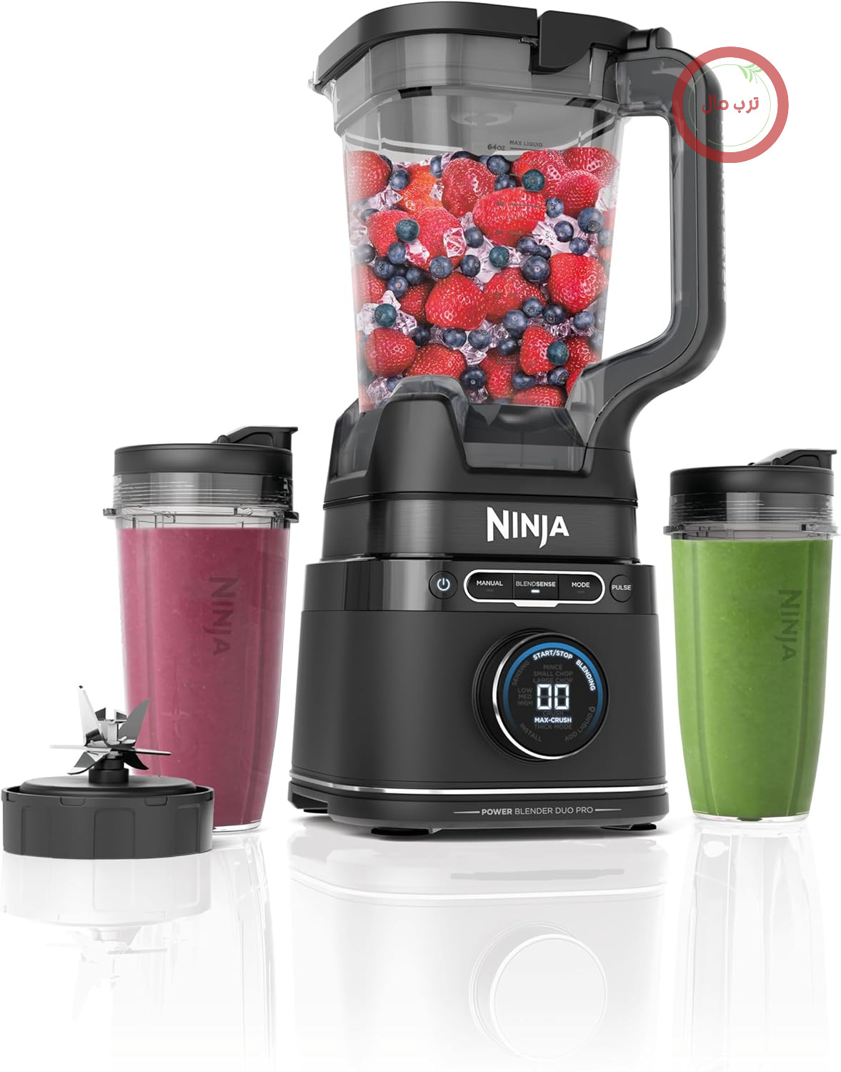 میکسر دوکاره مخلوط کن نینجا آمریکا Ninja Detect Power Pro & Single Serve، میکسر ۱۲۰۰ واتی ساخت Krug