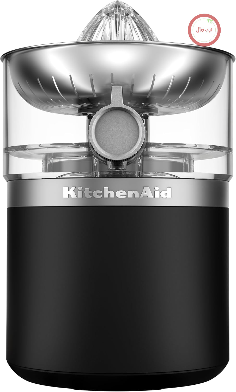 آب مرکبات گیری بی سیم KitchenAid Go، رنده معکوس خودکار، ظرف ۴۷۳ میلی لیتری بدون BPA، قابل شستشو در ماشین ظرفشویی، برای پرتقال، لیمو و لیموترش، باتری جداگانه فروخته می شود، مشکی مات