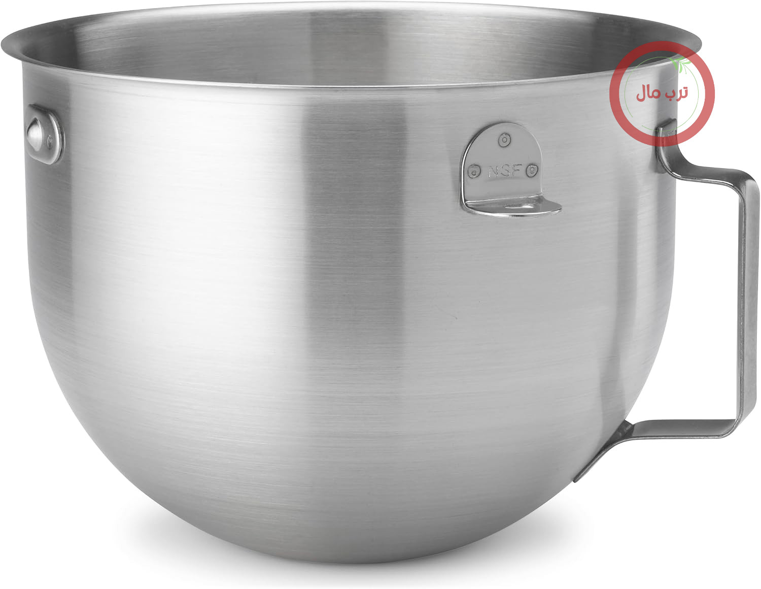 کاسه مخلوط کن استیل ضد زنگ برس خورده دارای گواهینامه NSF از KitchenAid، 5 لیتر، KN25NSF