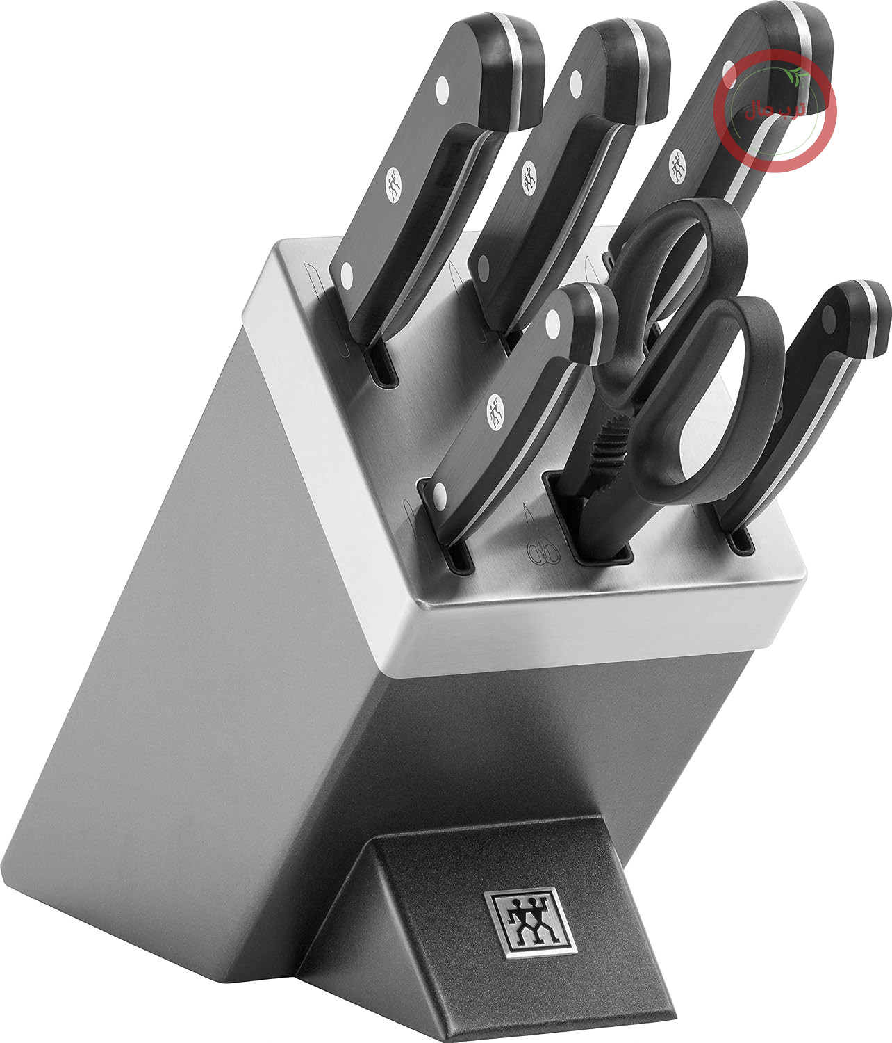 ست بلوک چاقو خود تیز شونده زولینگ ZWILLING Gourmet، 7 تکه، ساخت آلمان