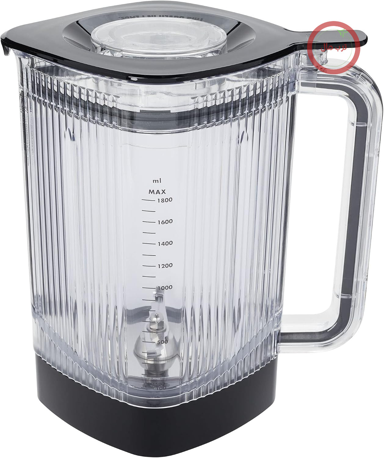 پارچ مخلوط کن رومیزی زولینگ شیشه ای ZWILLING Enfinigy Power با تیغه ضربدری و درب وکیوم، 1.7 لیتر، مشکی