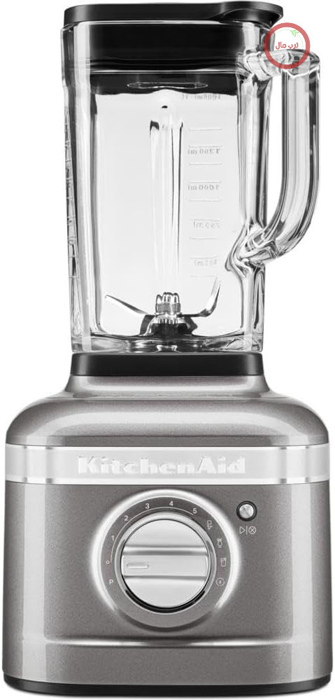 مخلوط‌کن کیچن اید آمریکا Artisan K400 مدل 5KSB4026EMS، ظرفیت ۱.۴ لیتر، نقره‌ای مدالیون