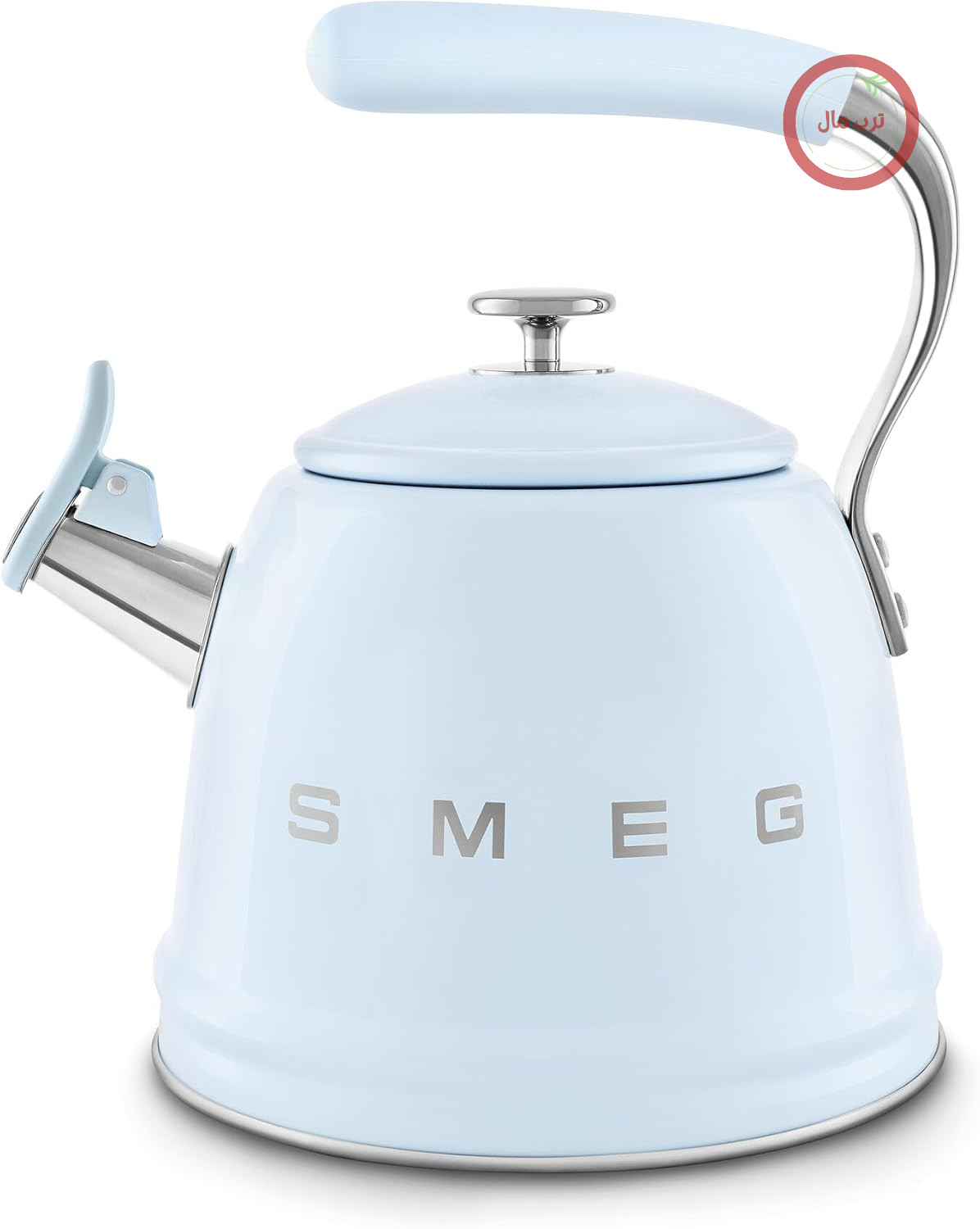 کتری استیل اسمگ ایتالیا Smeg مدل WKF01PB، ظرفیت ۲.۳ لیتر