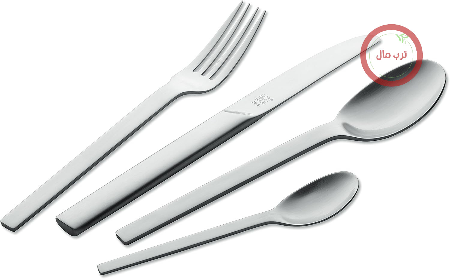 سرویس قاشق و چنگال 30 تکه زولینگ مدل ZW_ مینیمال مات Zwilling