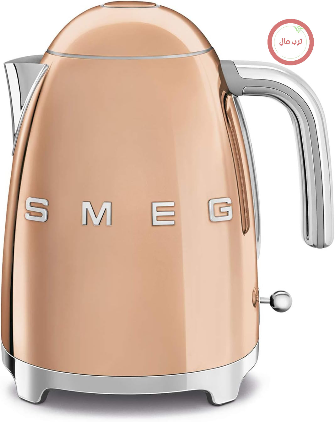 کتری برقی اسمگ ایتالیا Smeg مدل KLF03RGEU رزگلد، ۱.۷ لیتر