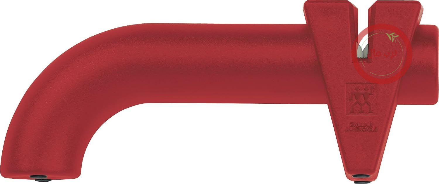 تیزکن مسقل چاقو زولینگ Zwilling 32590-300-0 "Twinsharp" ، استیل ضد زنگ ، قرمز ، 38 x 28 x 28 سانتی متر
