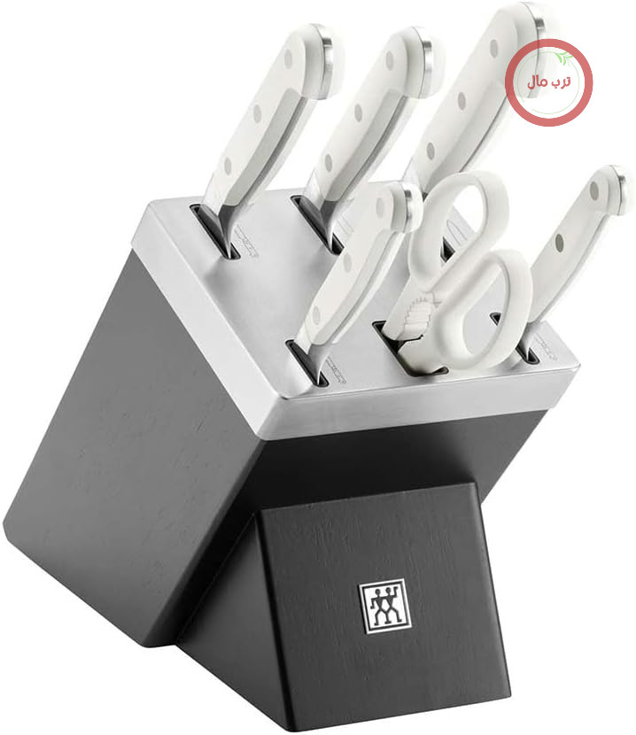 ست چاقو خود تیز شونده زولینگ ZWILLING Pro le blanc، 7 تکه، مشکی SIGMAFORGE